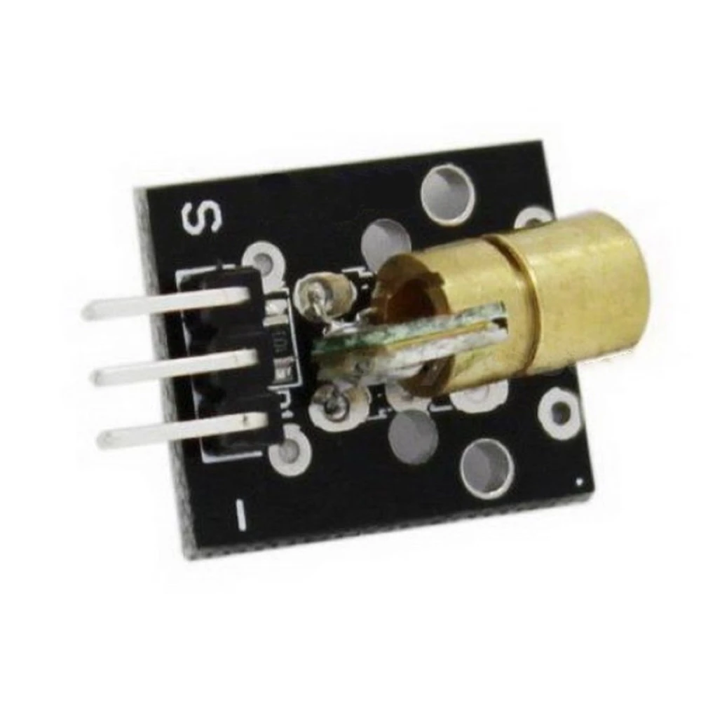Lasertransmitter-modul 5V rød 650 nm 5mW 6mm til Arduino