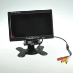 7 tommer indbygget monitor til bil med 2 videoindgange