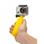 Gul flydende vandmonopod til GoPro 1/2/3 og SJ4000