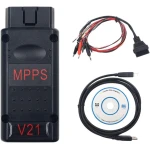 MPPS V21 ECU chip tuning værktøj Main + Tricore + Multiboot med kabel