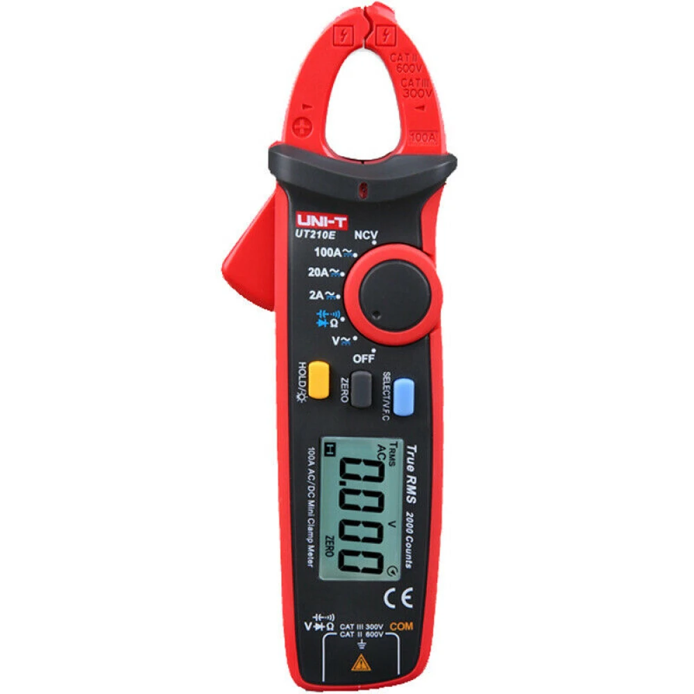 UNI-T UT210E digitalt multimeter mini tangamperemeter AC/DC RMS