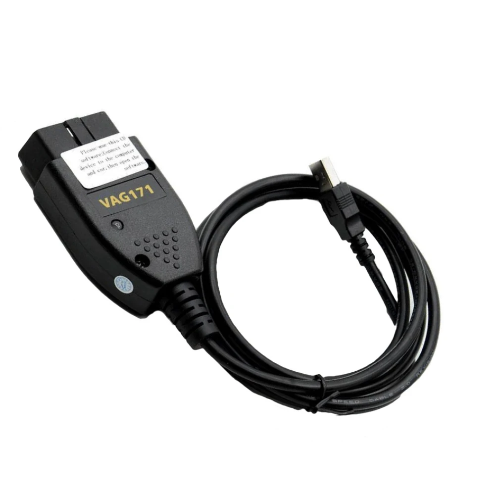 Nyt Vag Com 23.3 diagnosekabel USB til VW, Audi, Seat og Skoda