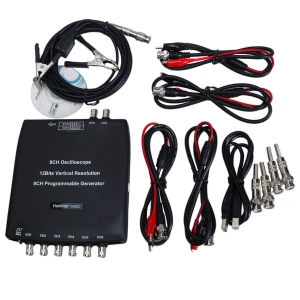 Hantek 1008c digitalt USB-biloscilloskop med 8 kanaler til PC