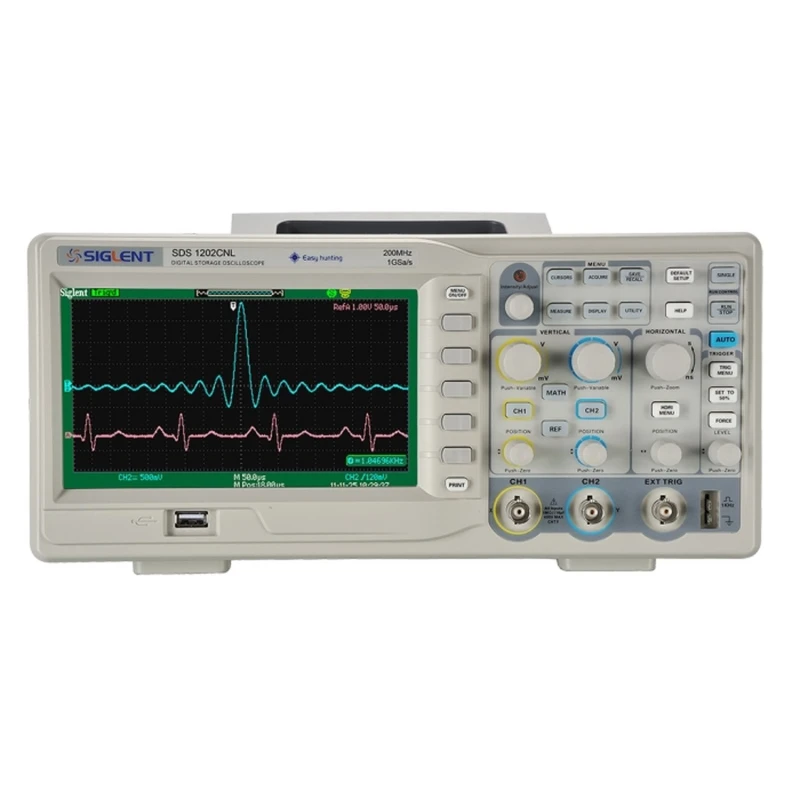 Siglent SDS1202CNL+ digitalt oscilloskop 200MHz 7