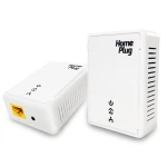 Pack 2 PLC Ethernet 500Mbps til internet via elnet