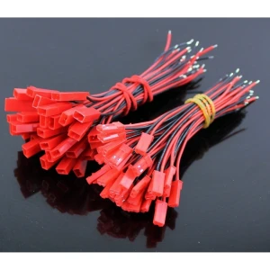Pakke med 20 JST-stik med kabel (10 hun + 10 han) til droner og RC