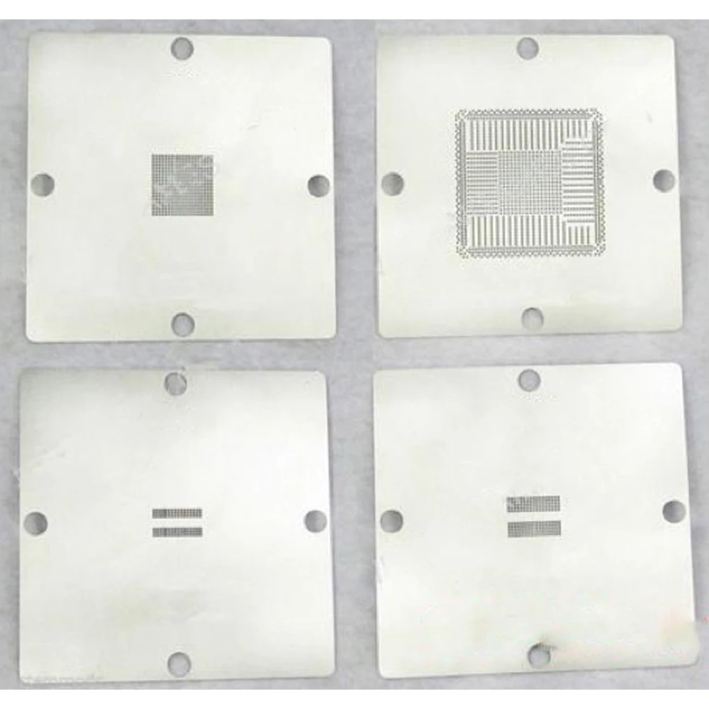4 stencils til PS4 90x90 kompatible med MK-15, HT-90 og dual kit