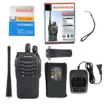 2-pak Baofeng BF-888S dual band UHF 5W med headset