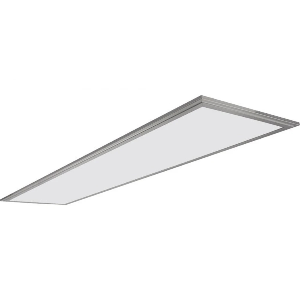 LED-panel Slim 120x30cm 48W 4500lm 4500K med sølvramme og hvidt lys