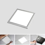 LED-panel Slim 30x30cm 12W sølvramme 6000K - hvidt lys