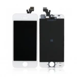 Komplet skærm til iPhone 5 hvid (touch og LCD) med digitizer-glas