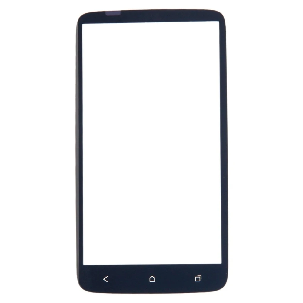 HTC One X skærmglas sort - reservedel i høj kvalitet