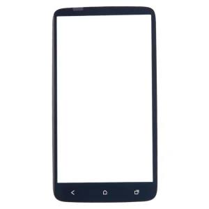 HTC One X skærmglas sort - reservedel i høj kvalitet