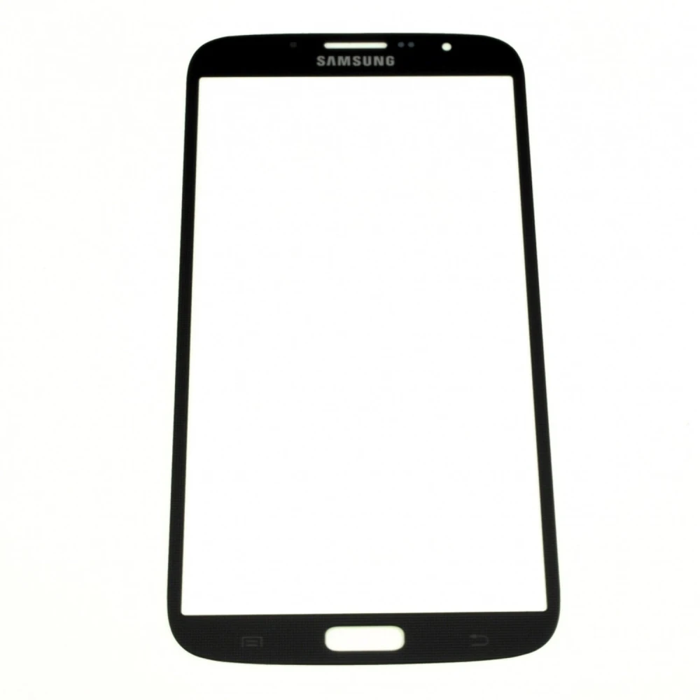 Samsung Galaxy Mega glasfront sort - reparationsreservedel