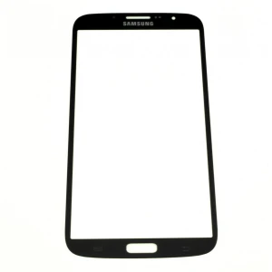 Samsung Galaxy Mega glasfront sort - reparationsreservedel