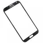 Samsung Galaxy Note 2 N7100 glas-skærm sort - kvalitetsreservedel