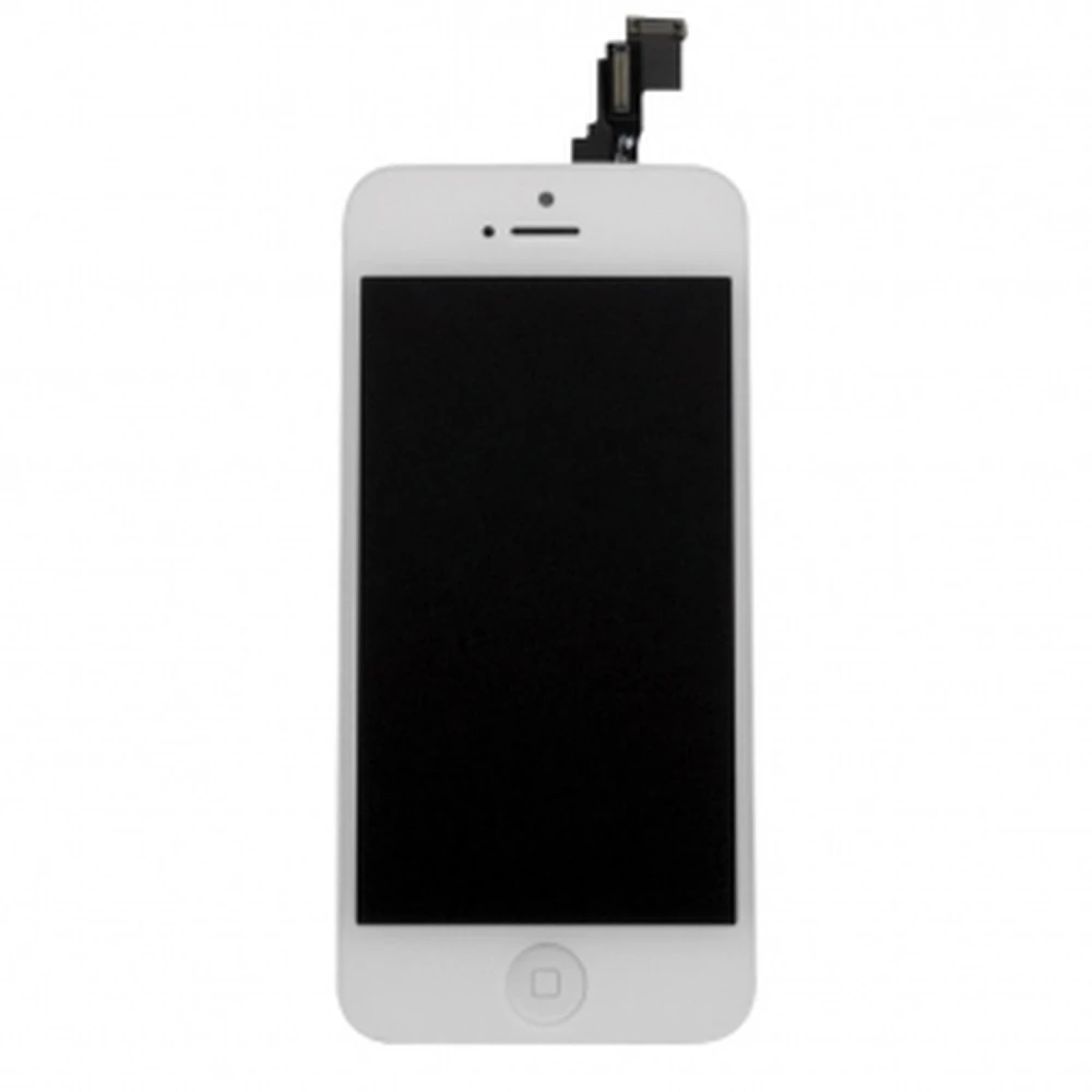 Komplet hvid iPhone 5C skærm (touch + LCD) kompatibel med flere modeller