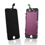 Sort iPhone 5C skærm komplet (touch + LCD)
