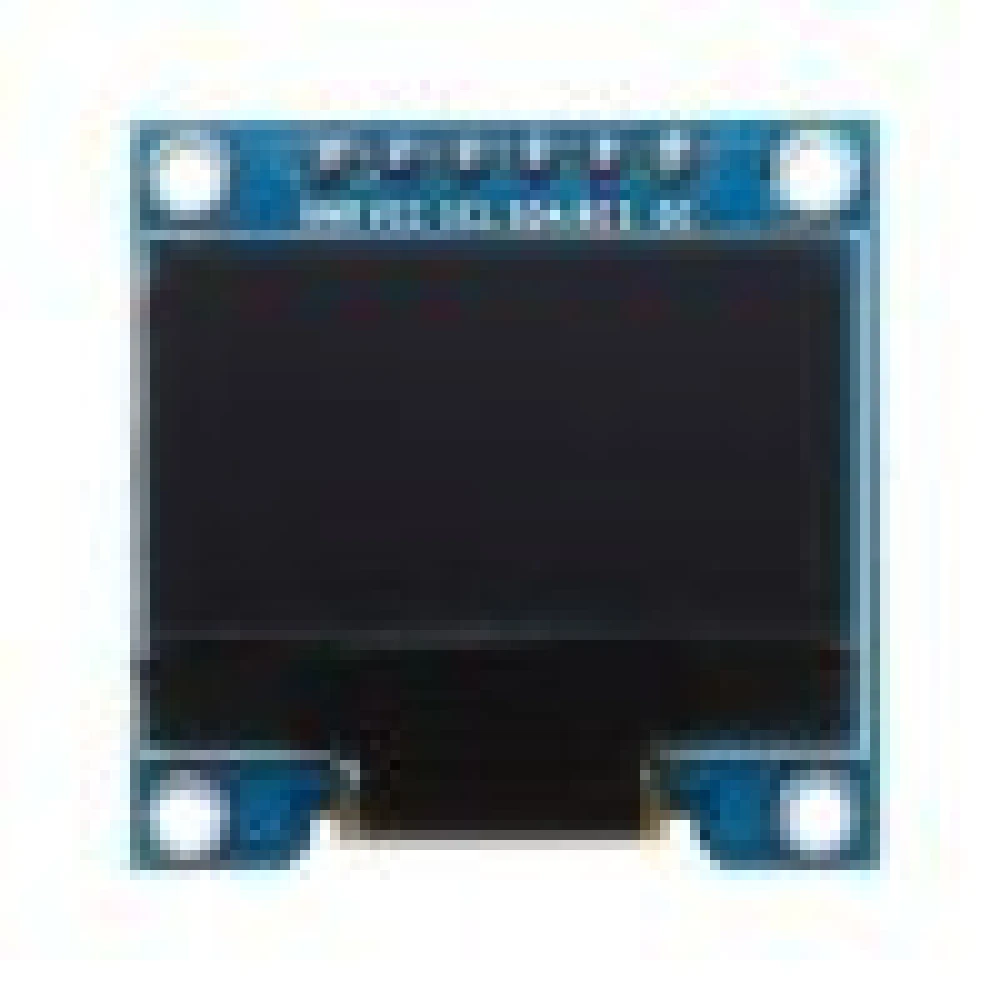 0,96 tommer hvid SPI OLED-skærm 12864 LED til Arduino satkit