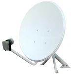 Parabolantenne 60 cm med beslag til satellit-tv - LNB medfølger ikke