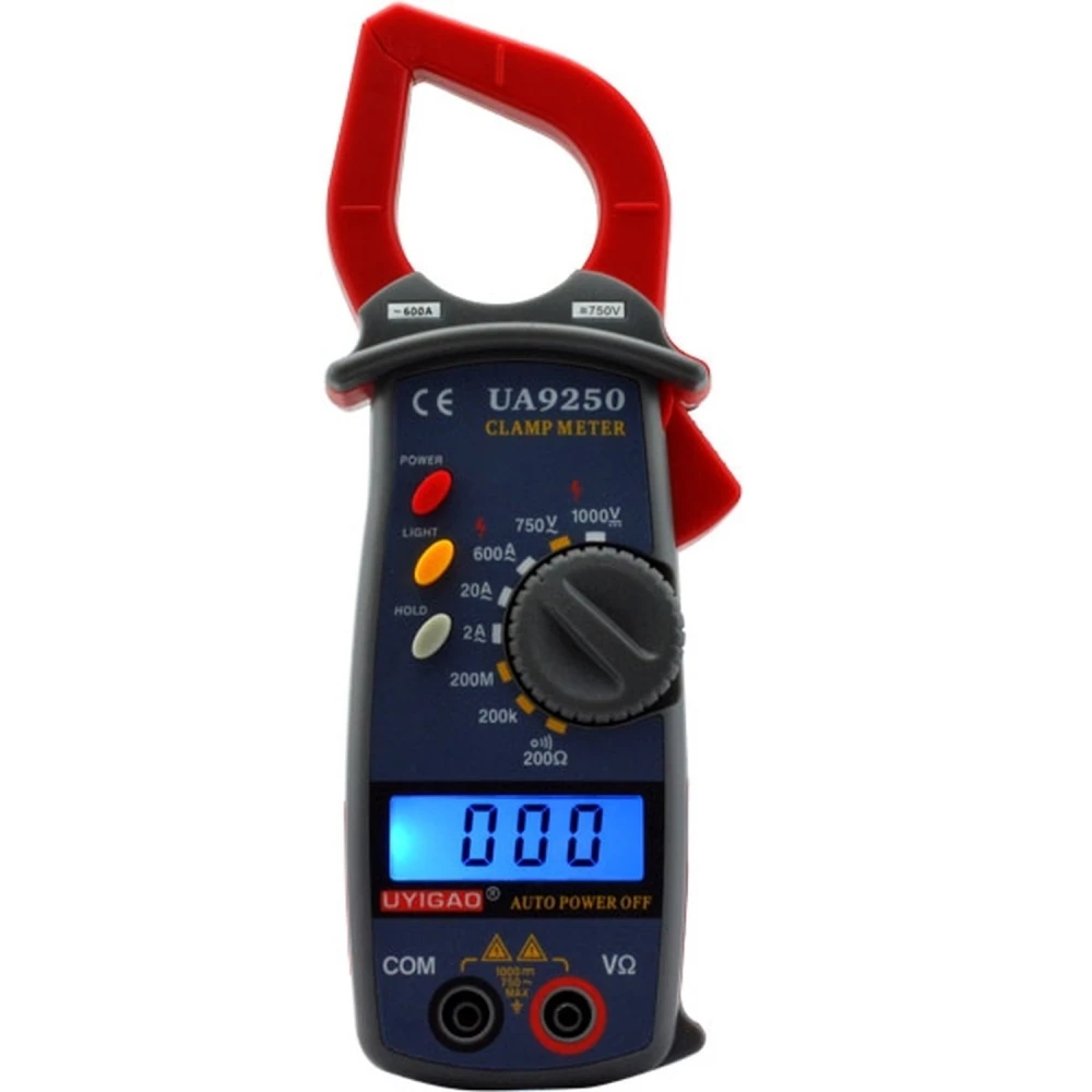 Digital strømtang auto range UA9250 med multimeter Uyigao