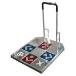 Metallisk dansmåtte TX-2501 kompatibel med PS2, Xbox og PC