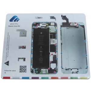 Magnettavle til skruer iPhone 6plus fra Satkit