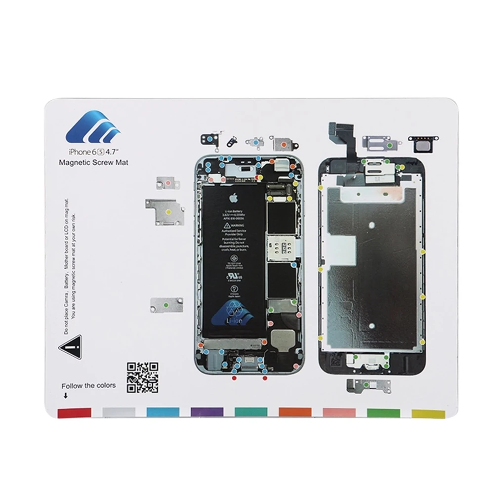 Magnetisk skruetavle til iPhone 6s fra satkit