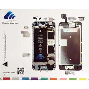 Magnetisk skruetavle til iPhone 7plus med farveguide
