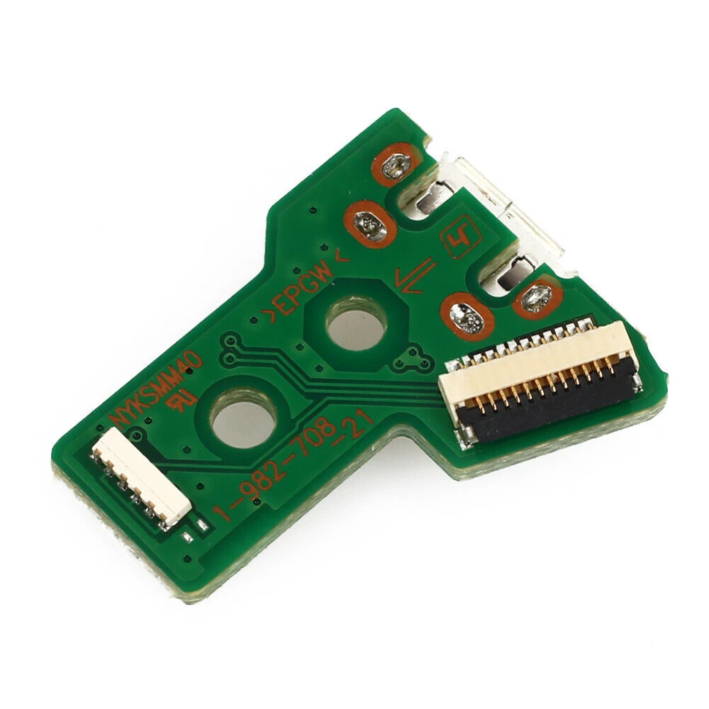 Opladningskort til PS4-controller JDS-050 JDS-055 med 12-pin Micro USB flex