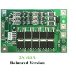 Balanceret PCB beskyttelsesplade 3S 60A til litiumbatteri