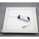 Firkantet LED-panel 24W koldt hvidt 6000K superslim