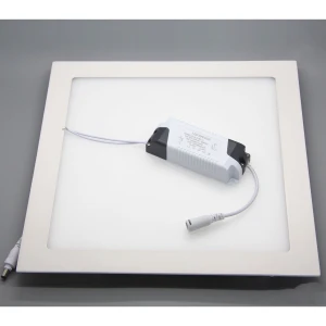 Firkantet LED-panel 24W koldt hvidt 6000K superslim