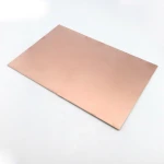 PCB kobberplade 15x20cm enkeltsidet i FR4 glasfiber til DIY-projekter