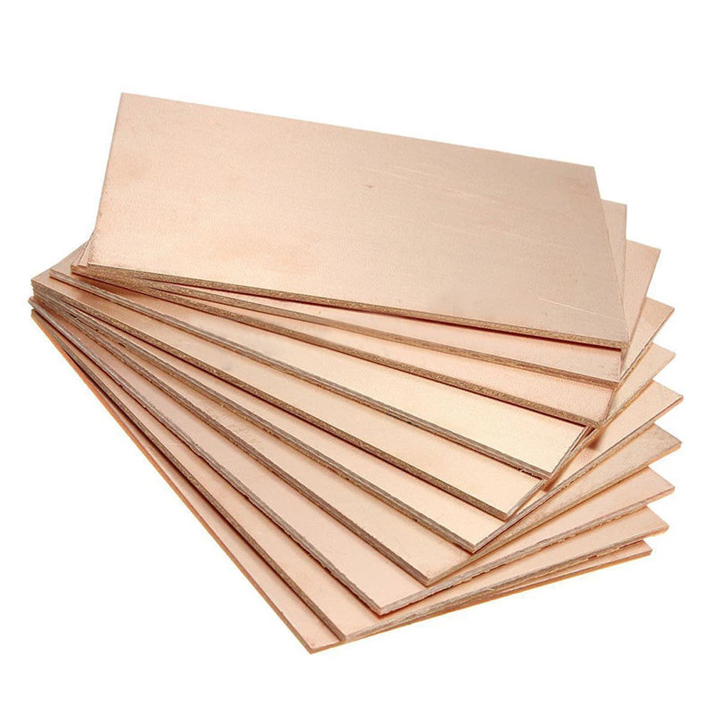 PCB kobberplade 15x20cm enkeltsidet i FR4 glasfiber til DIY-projekter