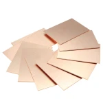 PCB-plade i glasfiber og kobber 7x10cm enkeltlag til DIY-projekter