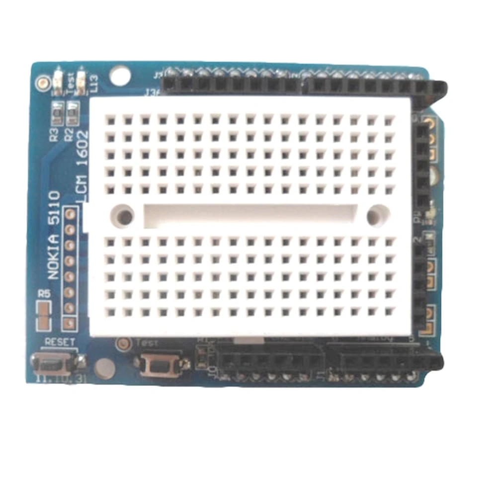 Protoshield prototypkort med mini breadboard til Arduino