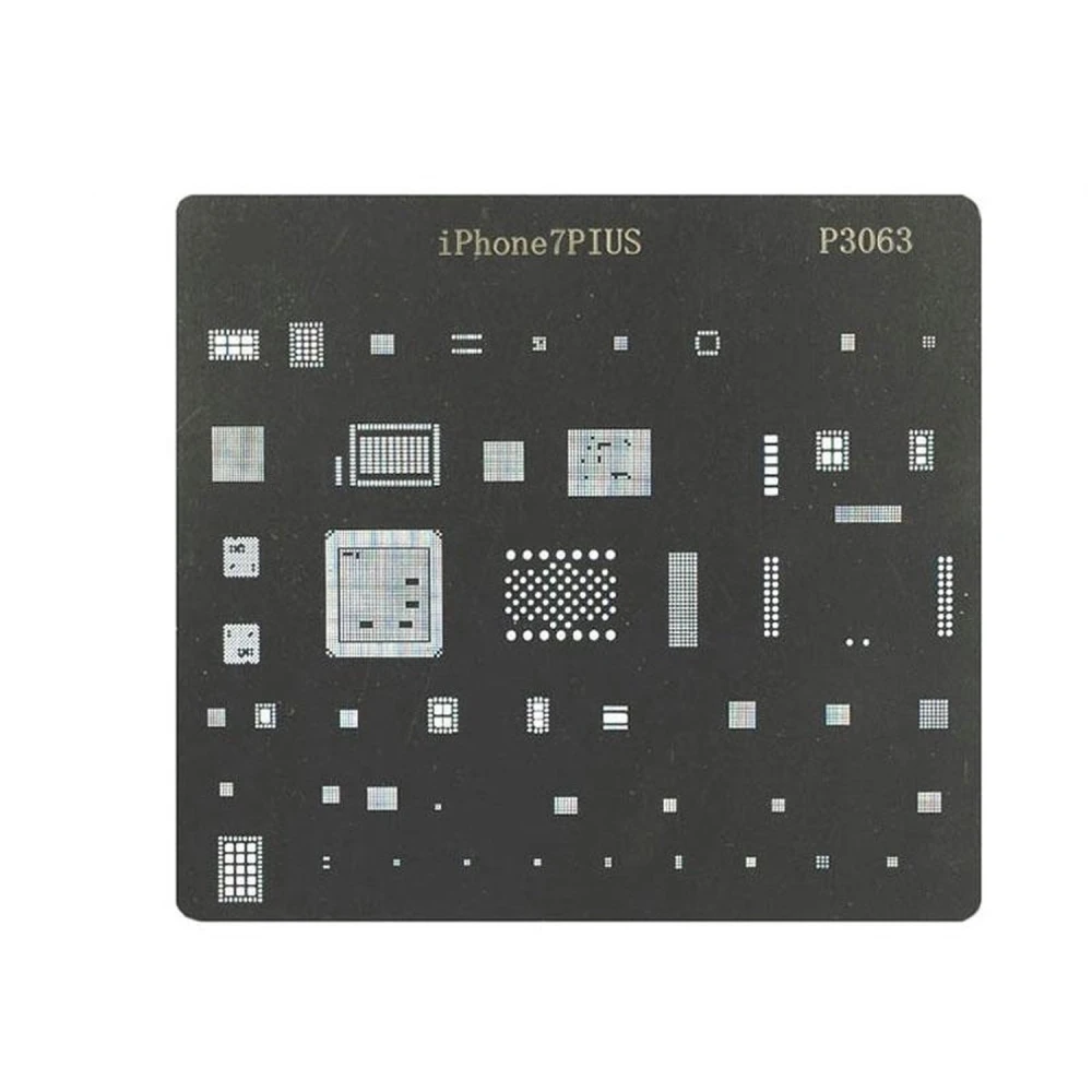 IC stencilplade til iPhone 7plus - BGA skabelon til reparation og lodning
