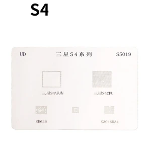 Mlink Samsung S4 IC stencil til BGA-lodning - Mlink tilbehør