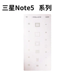 Samsung Note 5 stencilplade til IC reballing med professionel præcision