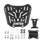 Bagagebærer Zontes 150X / 125X — Jernbagagebærer 4 mm, Sort