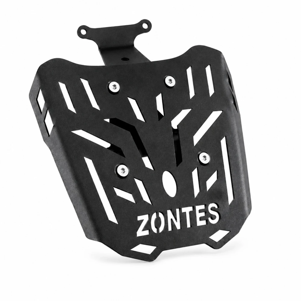 Bagagebærer Zontes 150X / 125X — Jernbagagebærer 4 mm, Sort