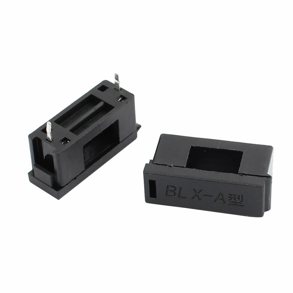 BLX-A sikringsholder til 5x20mm sikring med klaplåg