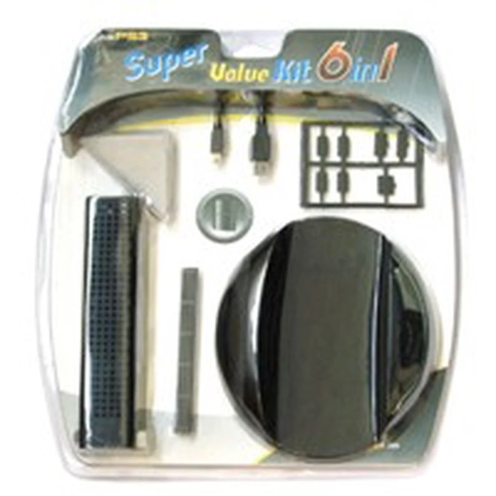 PS3 Super Value Kit 6-i-1 - komplet tilbehørssæt til PS3