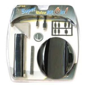 PS3 Super Value Kit 6-i-1 - komplet tilbehørssæt til PS3