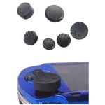 PSP Analog Stick Armor 6in1 kit sort til reparation og udskiftning