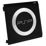PSP UMD-diskdæksel med metalring og inskription - original reservedel