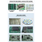 Puhui T-962 V2.0 infrarød reflowovn til PCB og SMD BGA