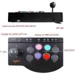 PXN 0082 arcade stick til PS3 - multiformat arcade joystick