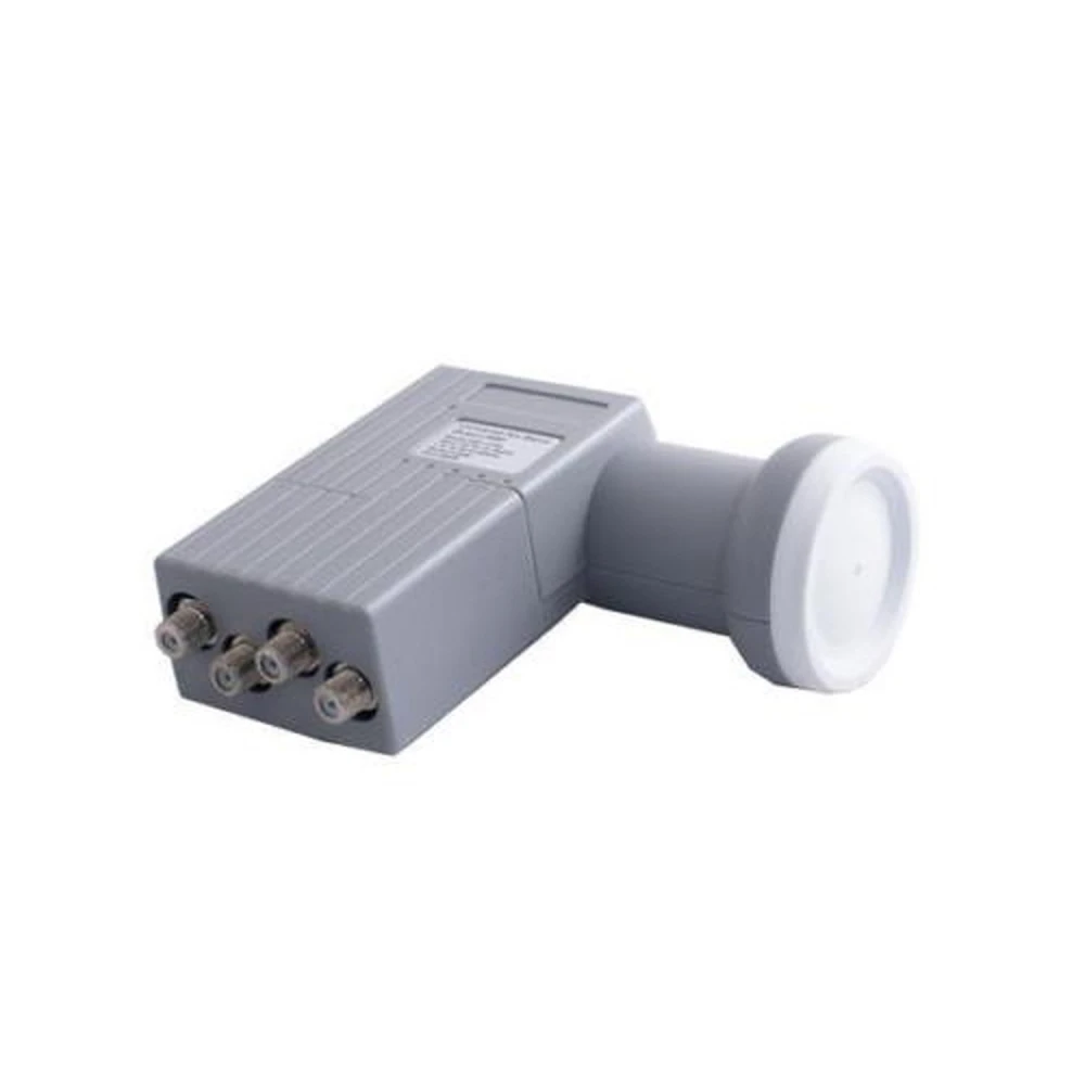 Quad LNB Universal med 4 udgange til op til 4 HDTV-modtagere
